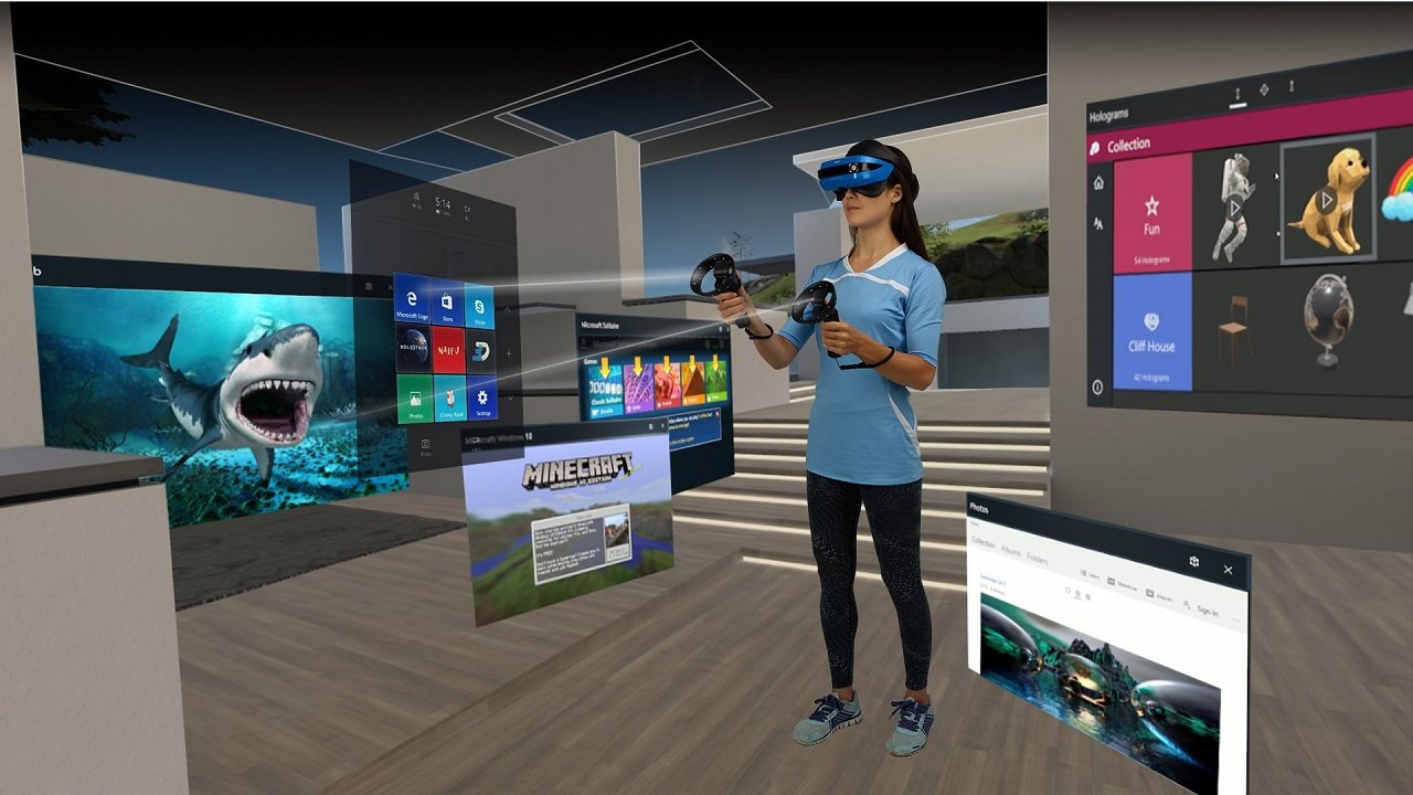 VR games and apps for Windows Mixed Reality headsets.